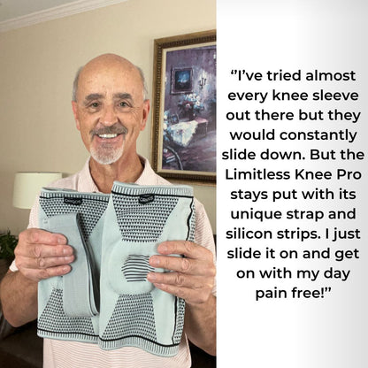 Instantly Relieve Knee Pain Without Surgery or Injections With The Limitless Knee Pro™