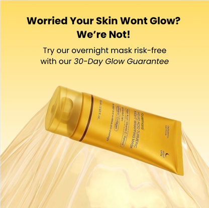 Medicube Turmeric Overnight Wrapping Peel Off Mask - Nourishes dull, uneven skin with hydrolyzed collagen for glowing skin and improved elasticity. Korean skincare